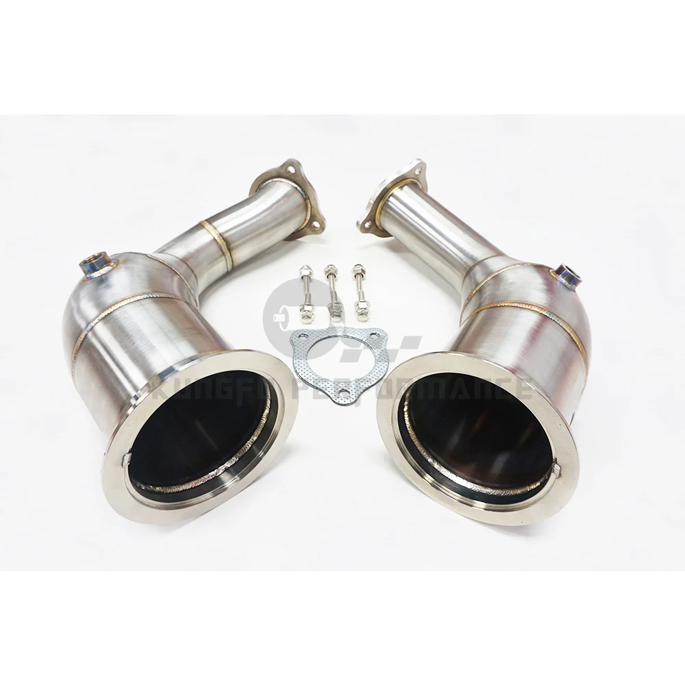KUNGFU PERFORMANCE Tubo de escape inox 304 para Audi RS4/RS5 B9 2.9T - imagen 3
