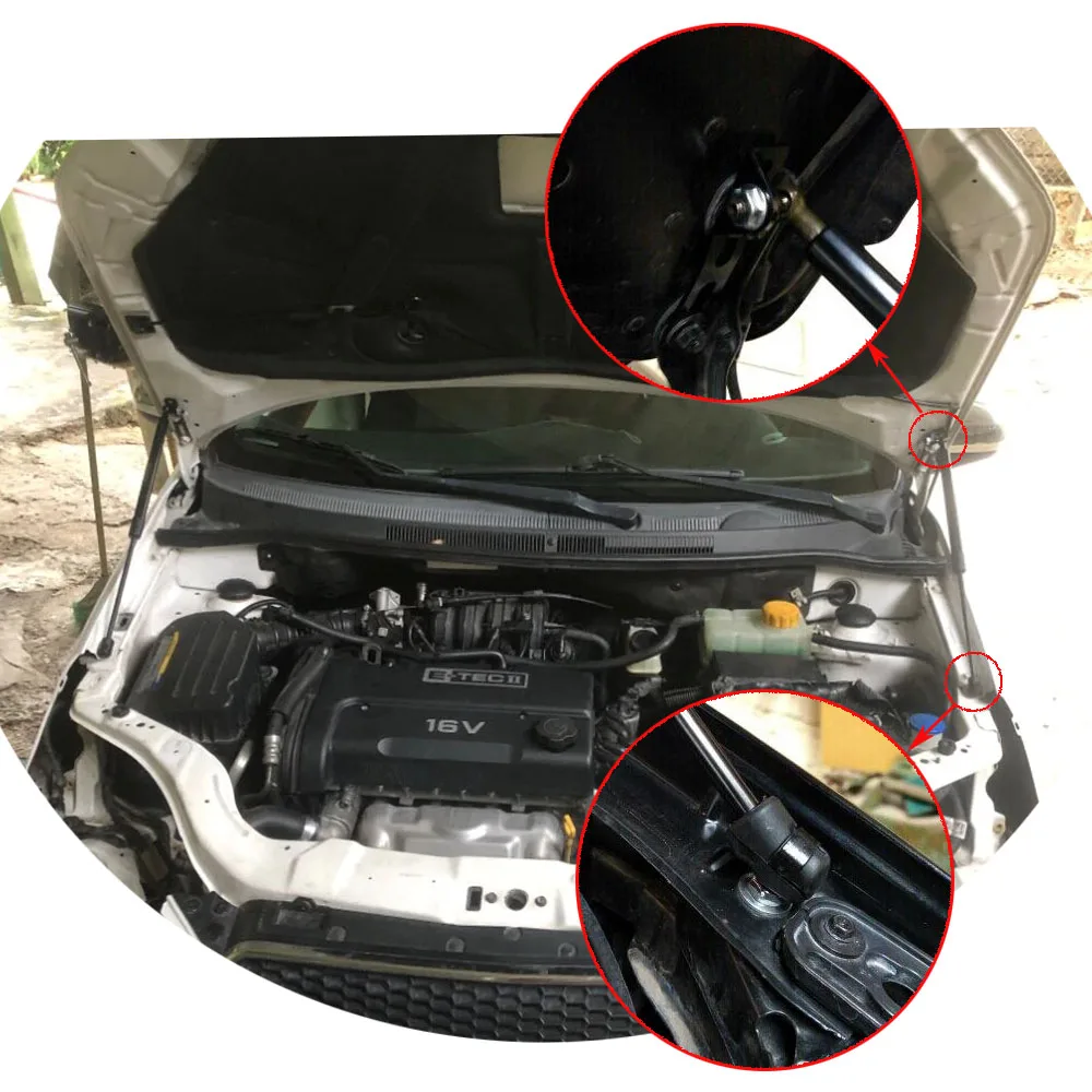 Kit de amortiguadores de gas para Holden Barina
