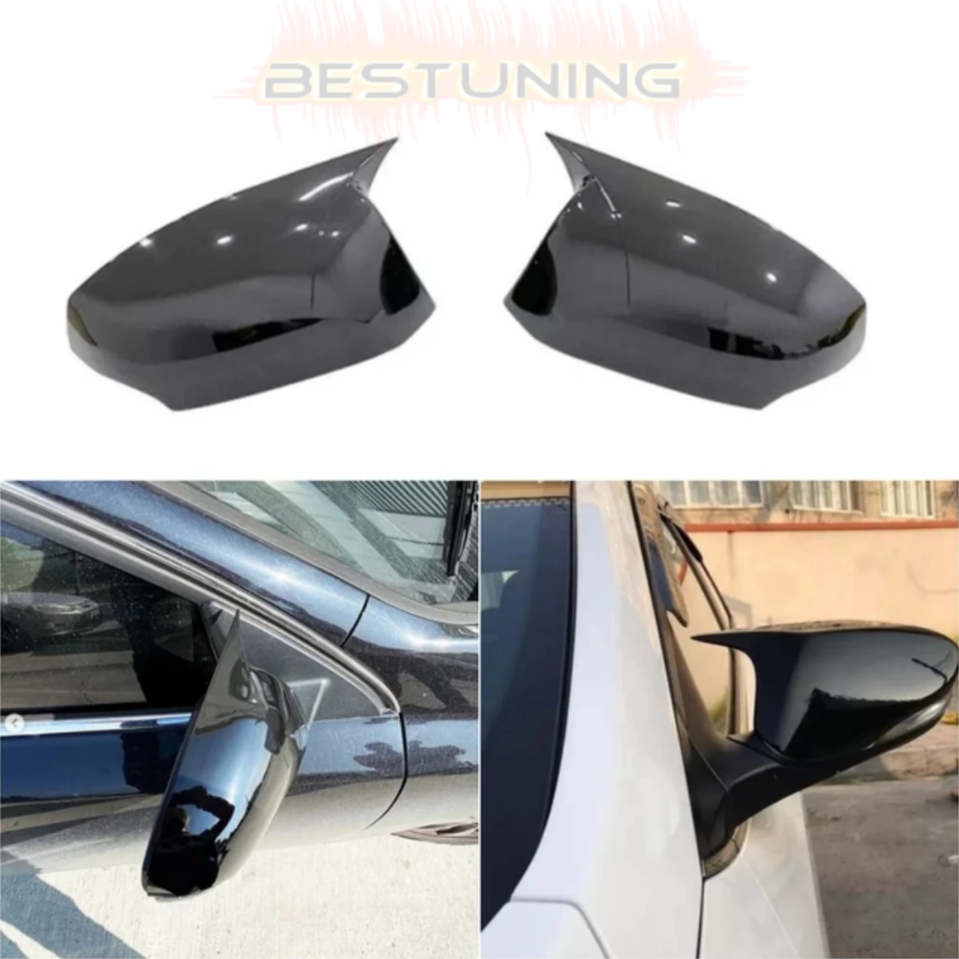 Cubierta espejo estilo murciélago para Renault Laguna 3