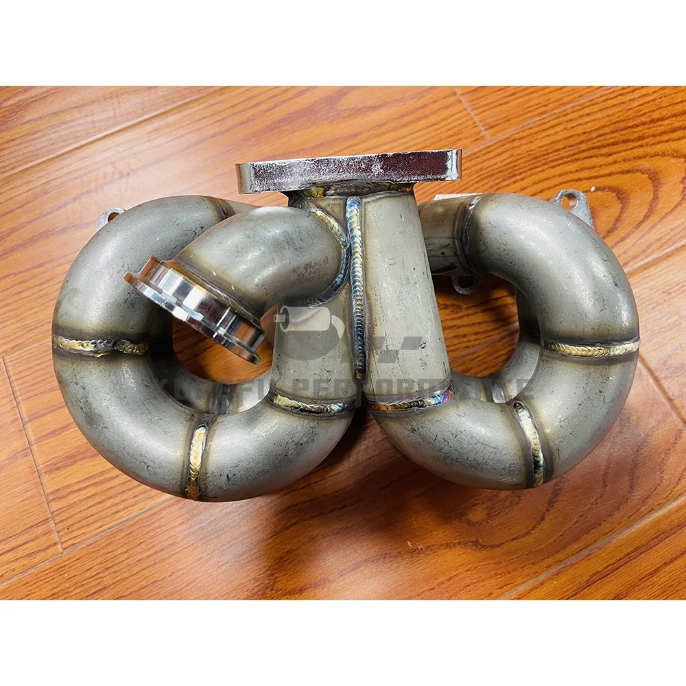 KUNGFU-colector Turbo de rendimiento para 99-04 V W Au di A4, 1,8 l Je tta Go lf G TI, cabezal FWD - imagen 2