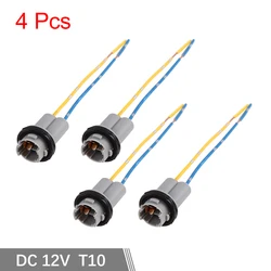 Autohaux Cable adaptador T10 W5W para luces LED de coche 12 V