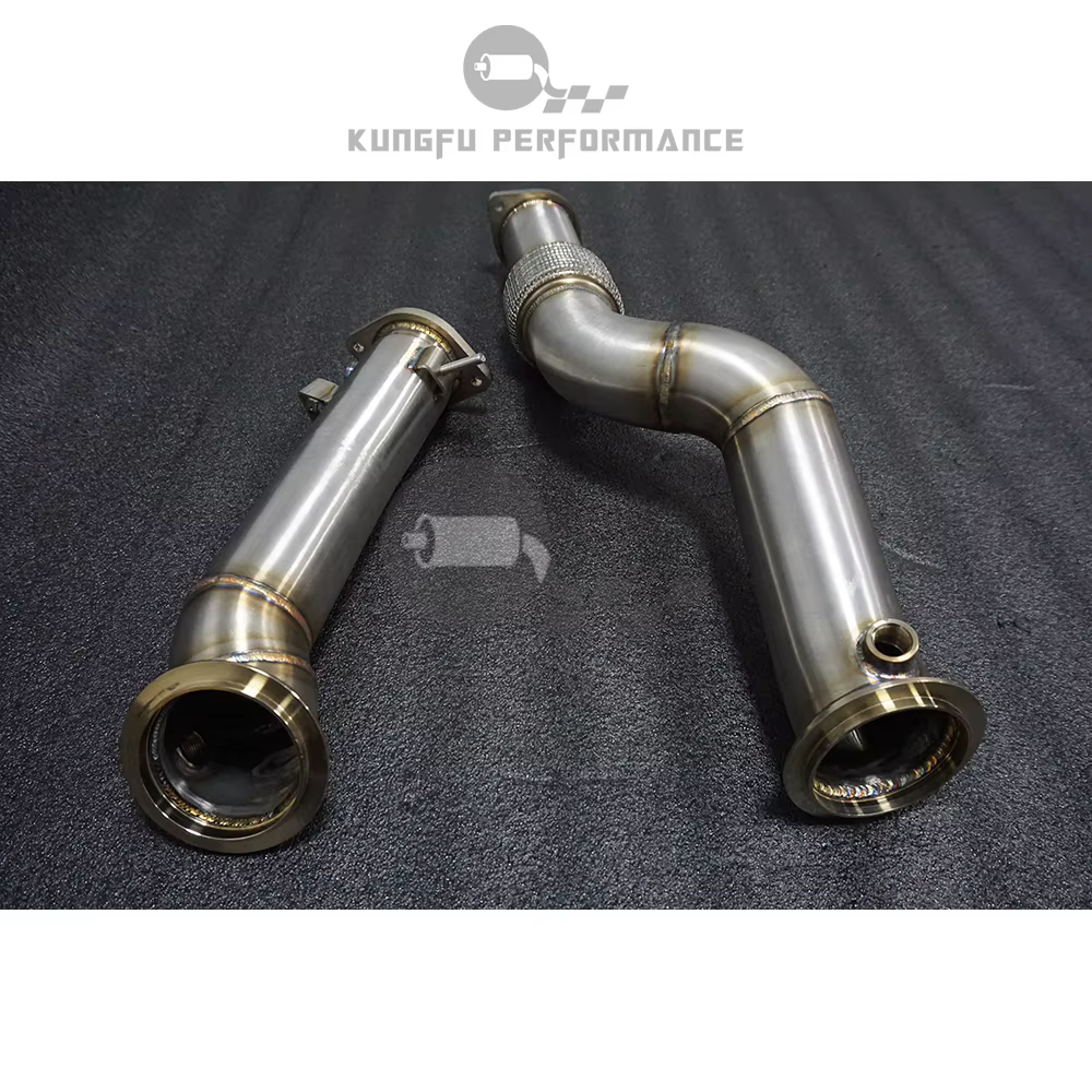 KUNGFU PERFORMANCE Bajante de escape sin catalizador BMW M3/M4 S58 - imagen 2