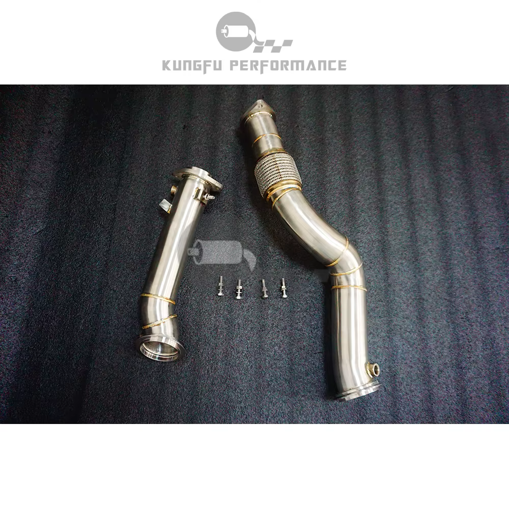 KUNGFU PERFORMANCE Bajante de escape sin catalizador BMW M3/M4 S58 - imagen 3