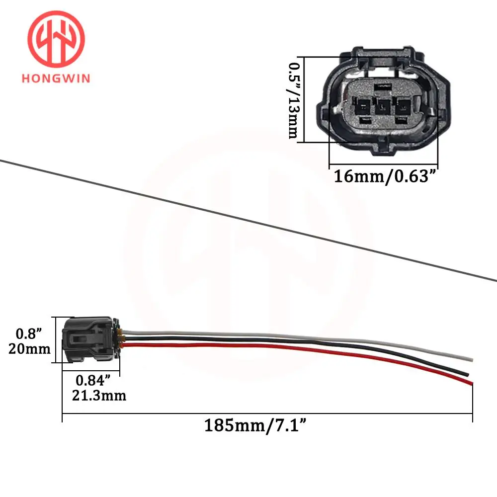 Conector en uso