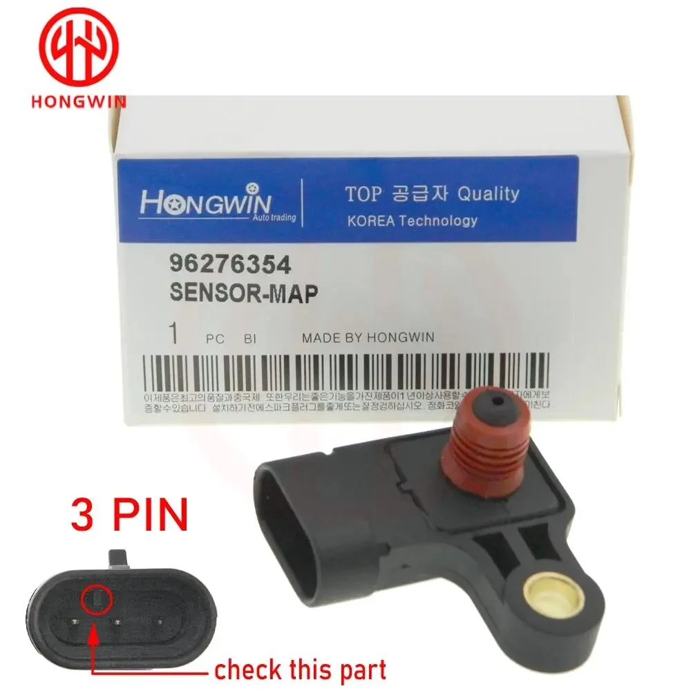 Sensor MAP 96276354 25184080 para vehículos Chevrolet y Daewoo