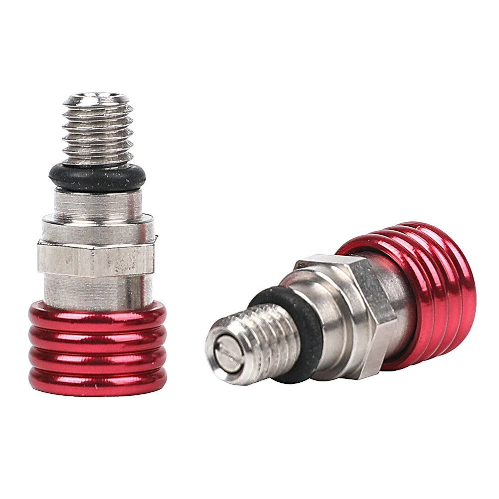 Detalle del pulsador anodizado CNC