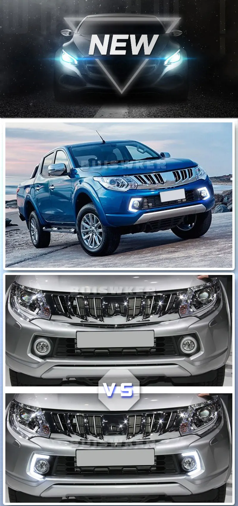 Luz DRL frontal