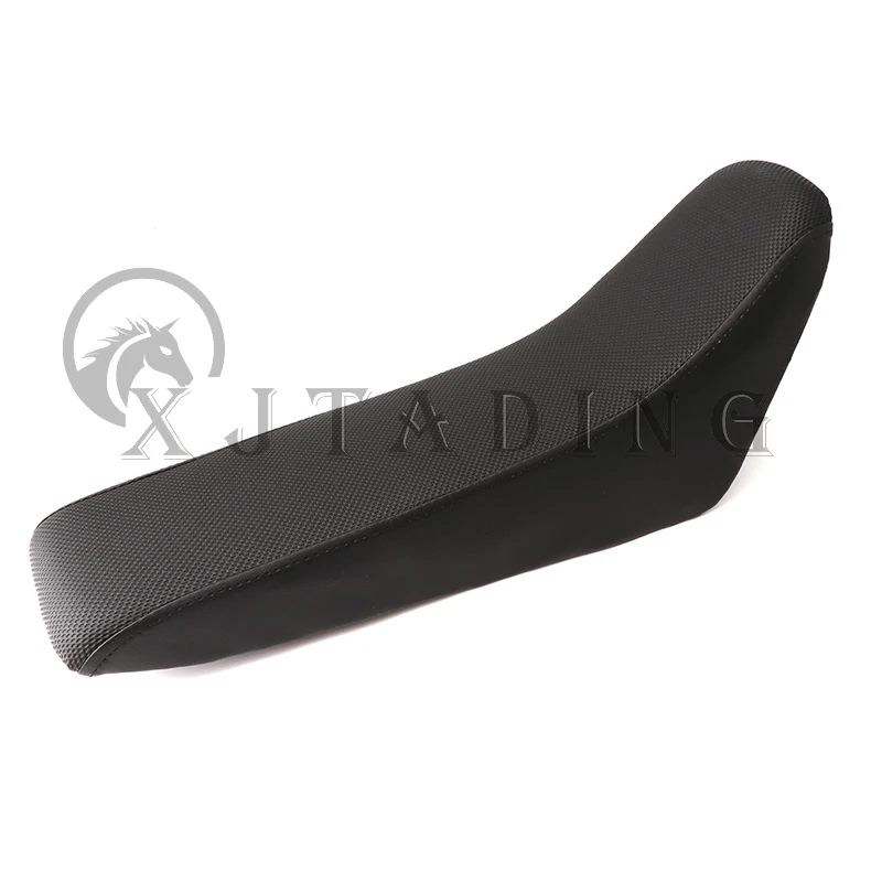 Funda de asiento instalada en pit bike