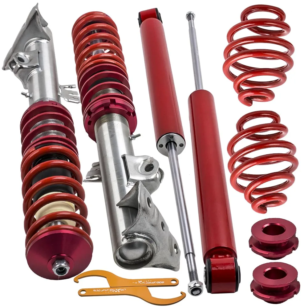 Coilovers delanteros para BMW E36 con ajuste de altura