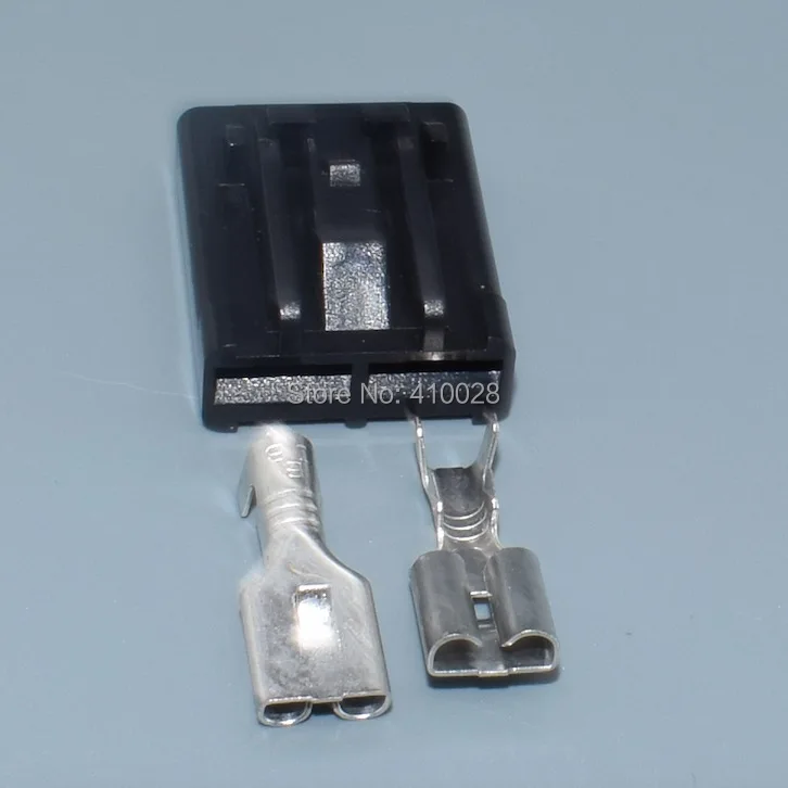 Enchufe hembra 2 pines 6,3mm para sensor de aceite