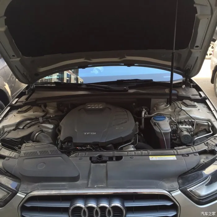 Filtro de cabina Audi A4 B8 - vista superior