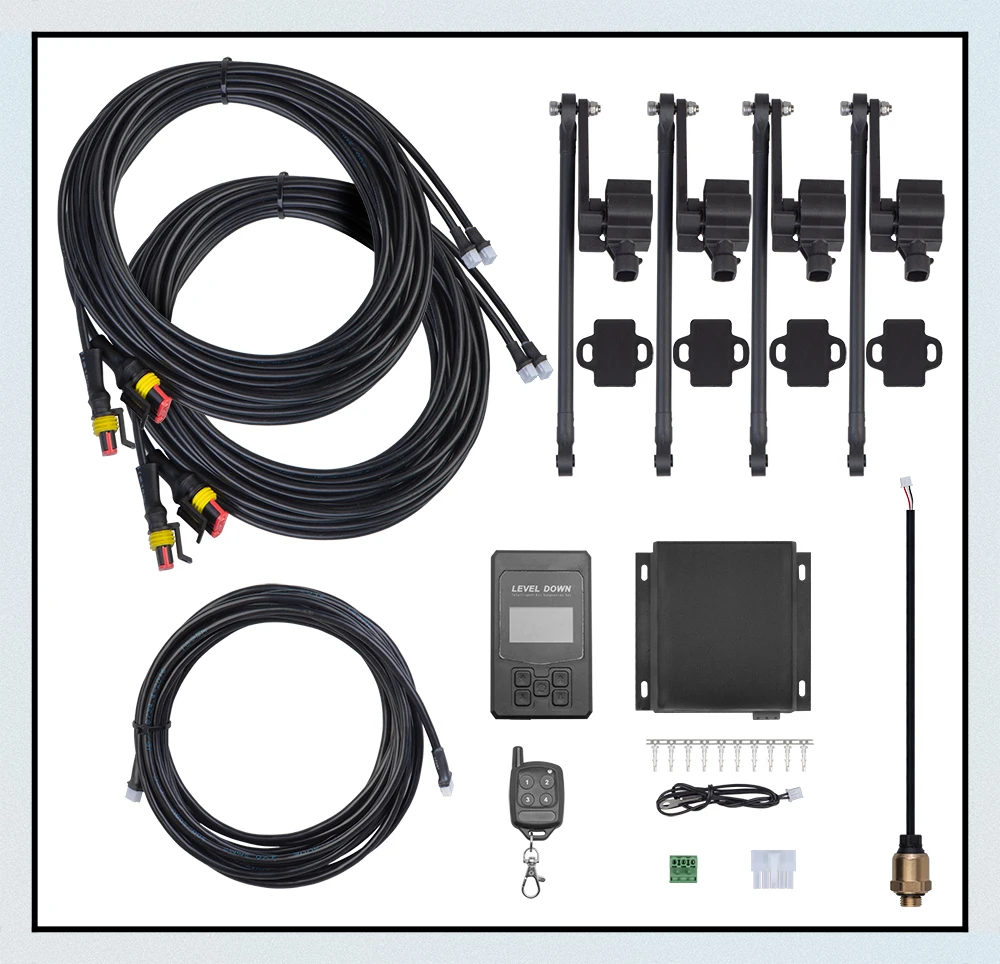 Sensor de altura instalado
