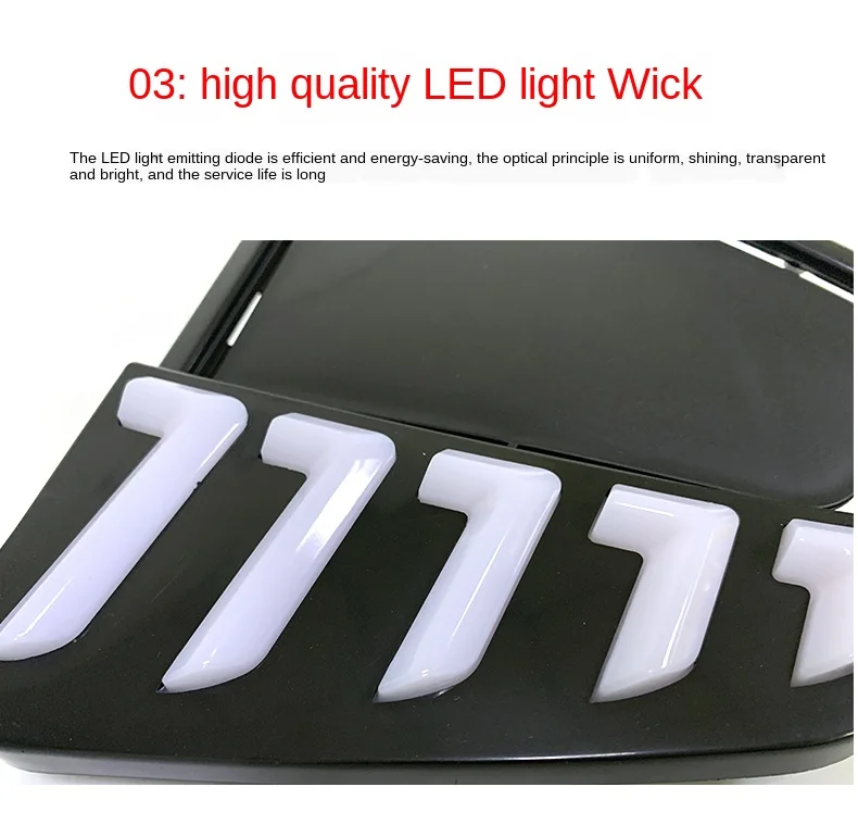 Conjunto completo de luces DRL listas para instalar
