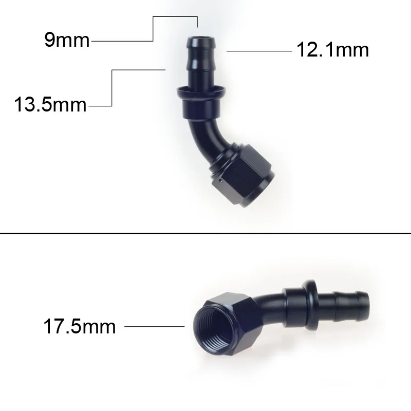 Vista detalle del mecanizado del adaptador AN8