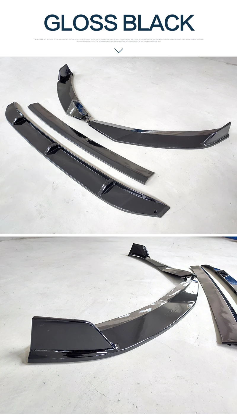 Kit labio delantero de carbono instalado en VW Arteon CC