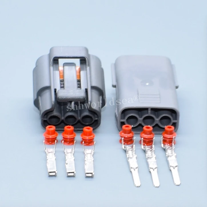 Detalle del conector visto de frente