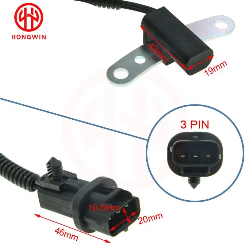 Sensor de cigüeñal frontal