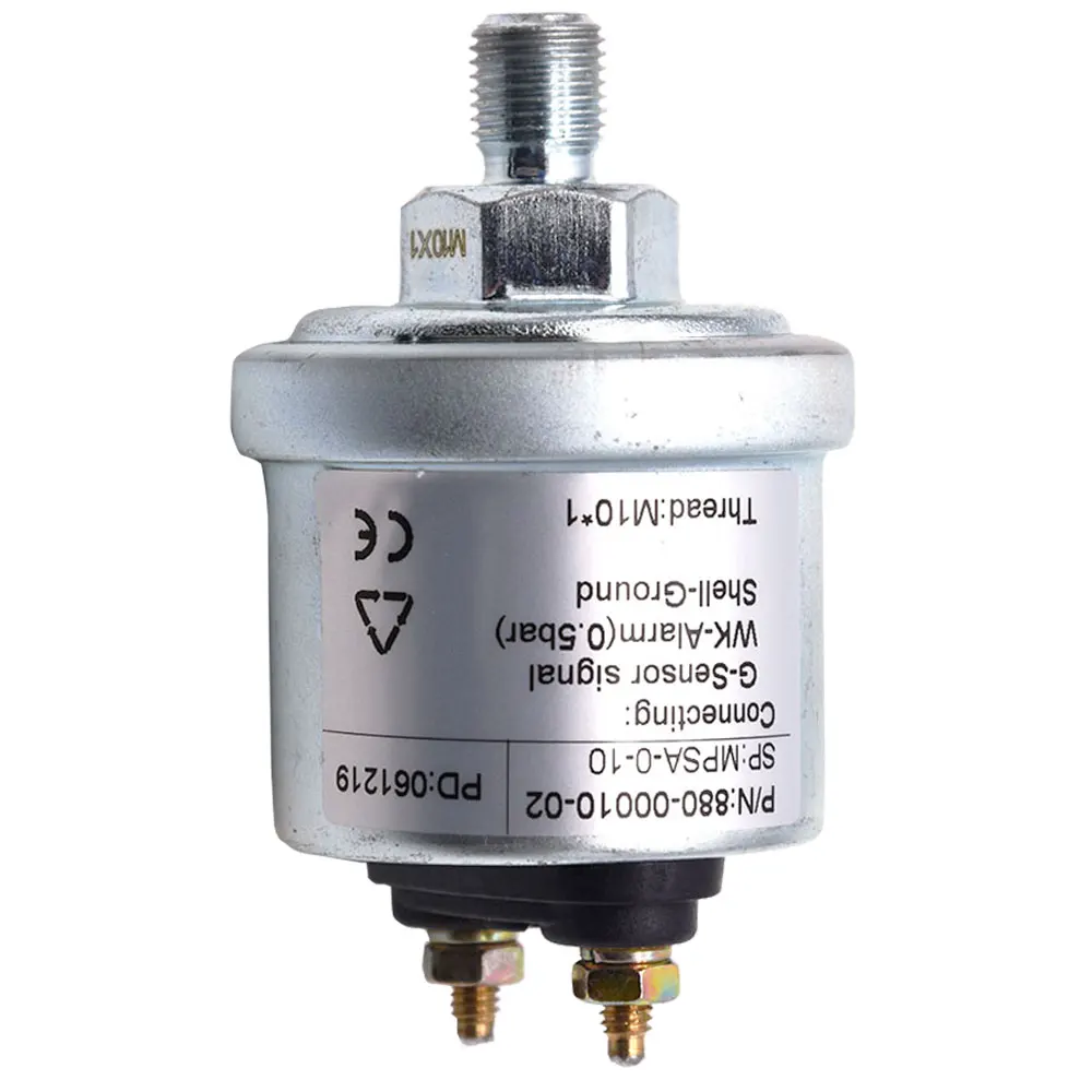 Sensor presión de aceite instalado