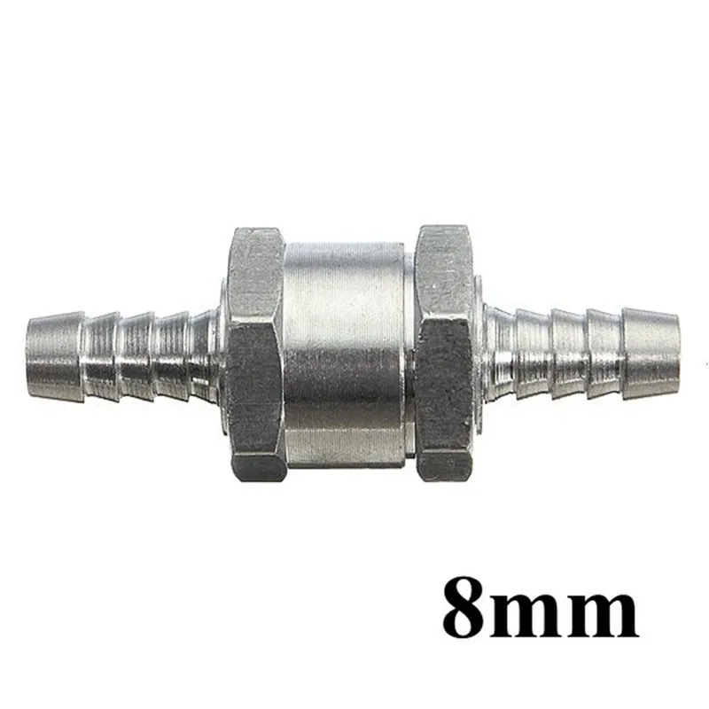 Válvula de retención de aluminio vista frontal