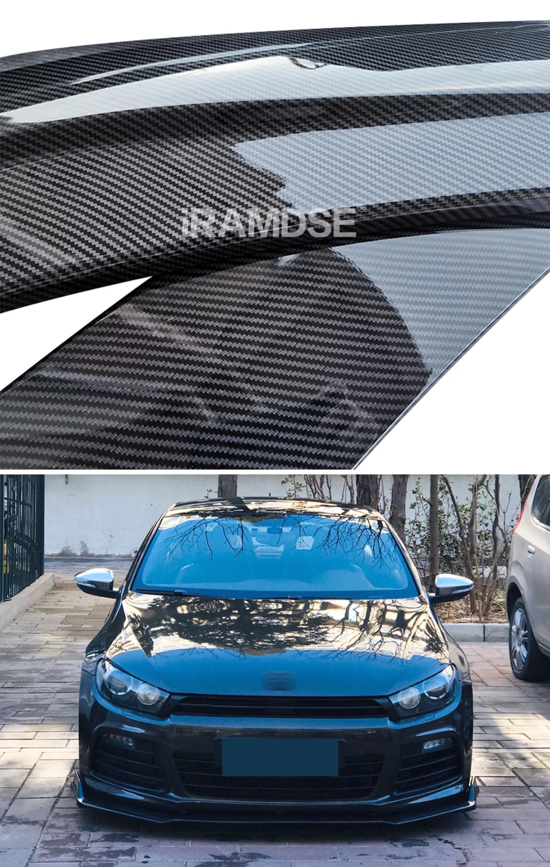 Vista lateral del Spoiler VW Scirocco