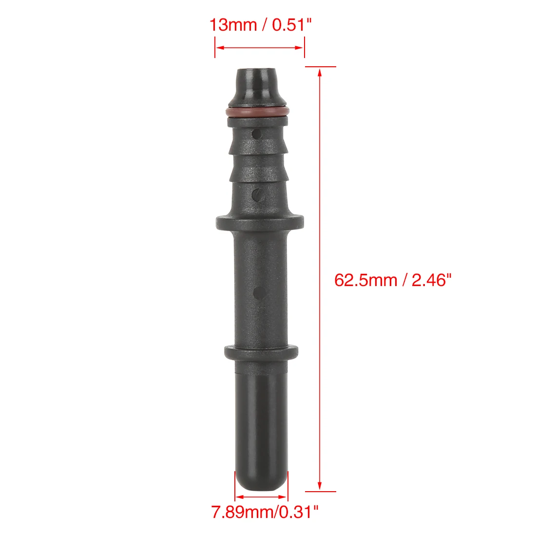 Conector rápido para línea de combustible