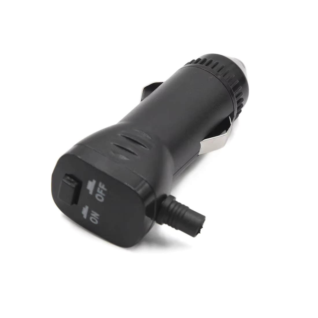 Conector de encendedor con interruptor de encendido y apagado
