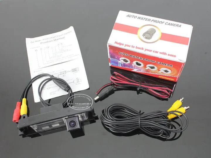 Contenido del kit de cámara trasera