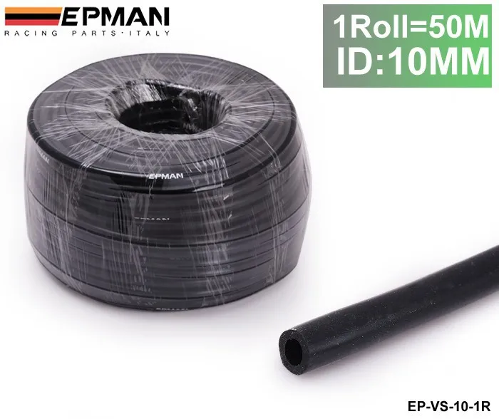 Tubo de silicona EPMAN negro 10mm para BMW E46