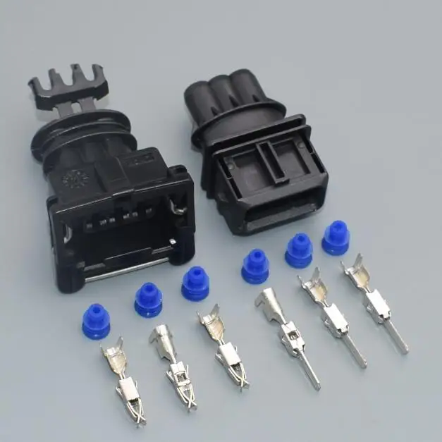 Vista del conector hembra