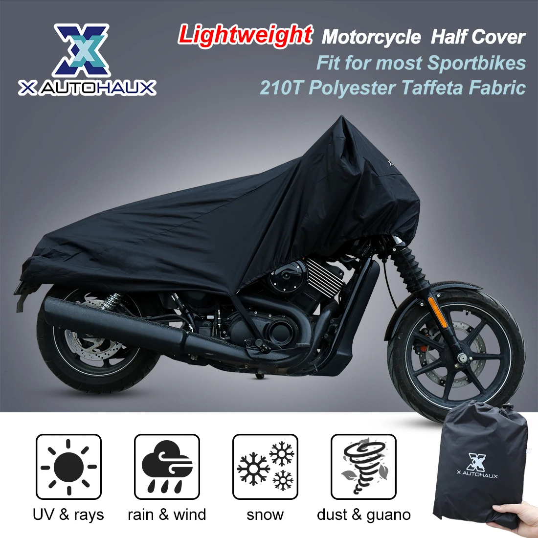 Cubierta de moto X AUTOHAUX 210T