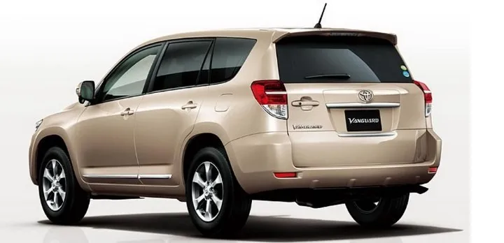 Cámara trasera HD para Toyota Vanguard mostrando su lente y carcasa