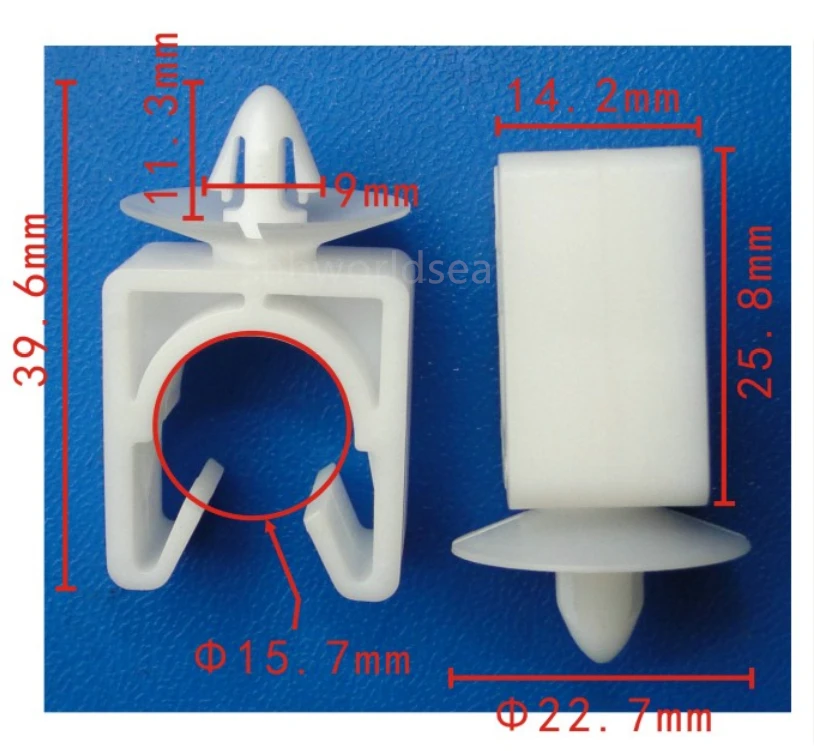 Clips automáticos de tubo único para vehículos SWM