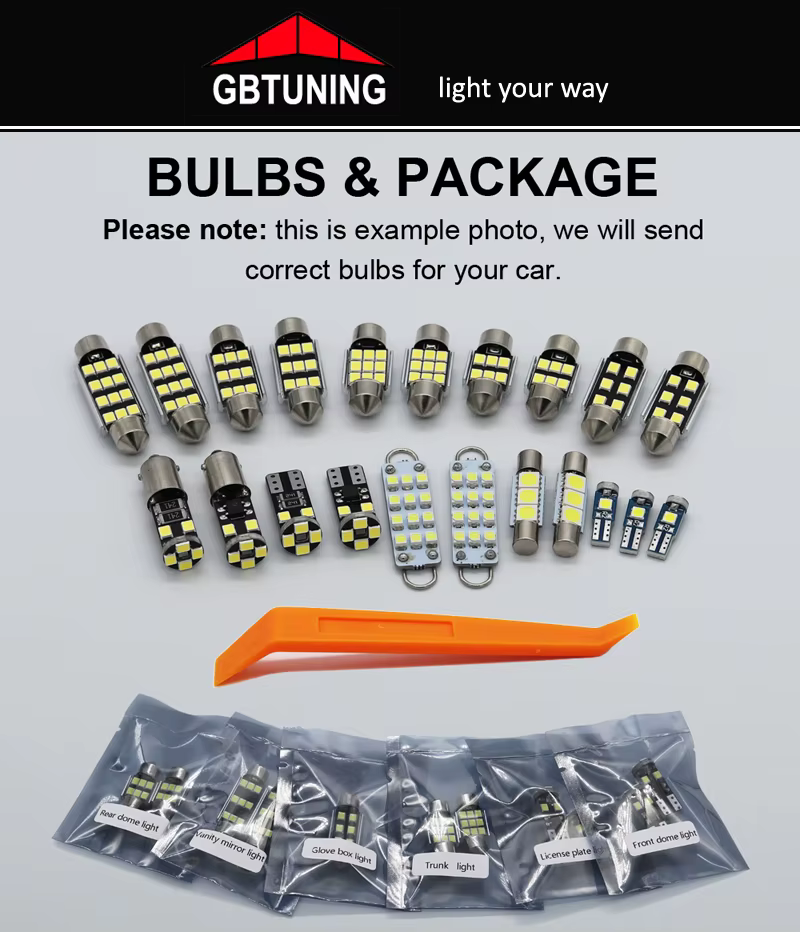 Kit LED interior BMW X3 E83 GBtuning