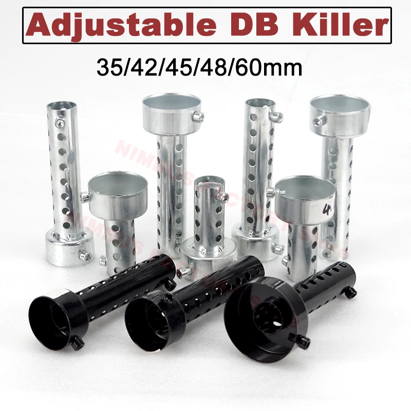 Detalle del DB Killer para motocicleta