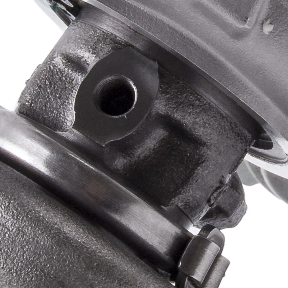 Vista inferior del turbo