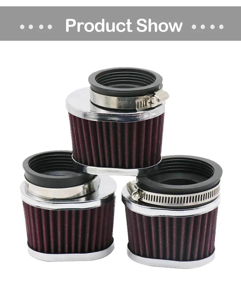 Detalle del material filtrante del filtro ZS Racing