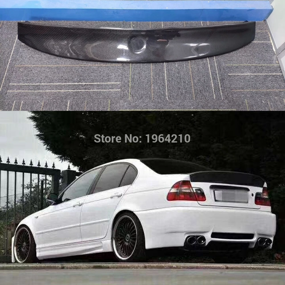 Spoiler fibra de carbono BMW E46