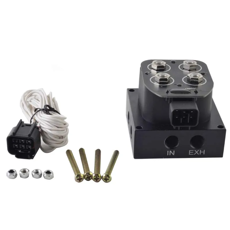 Válvula solenoide 12V – vista frontal