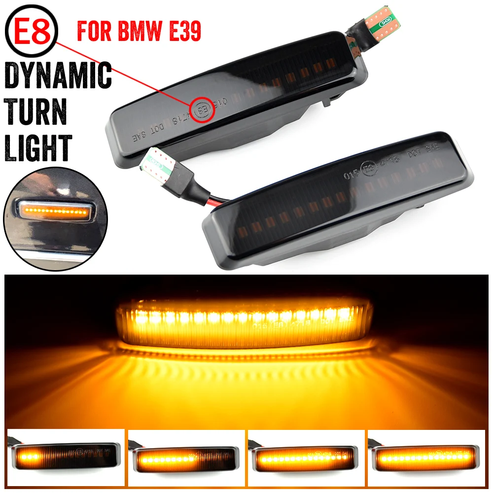 Luz LED ámbar secuencial para BMW E39