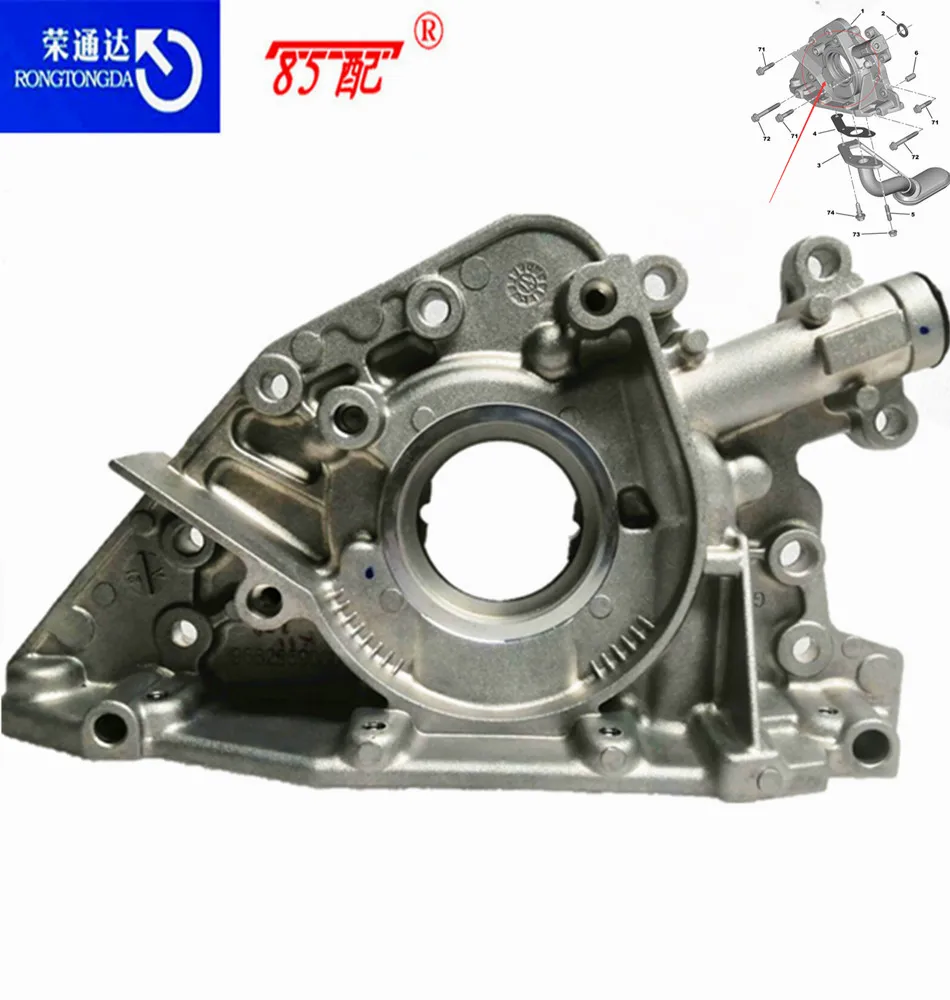 Bomba de aceite 1001C7 para Peugeot