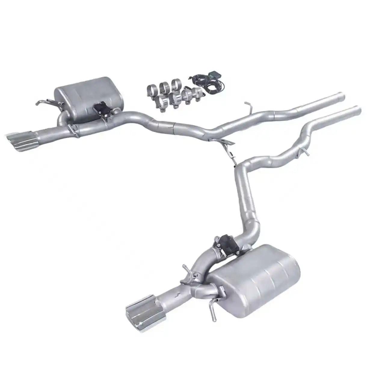 Escape GFC doble punta para Mercedes E350/E300