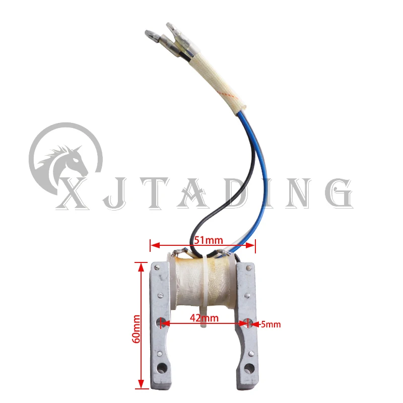 Magneto CDI vista posterior