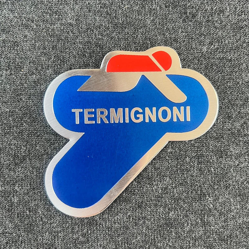Pegatinas de aluminio para tubo de escape de motocicleta