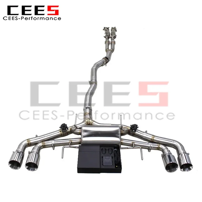 Escape catback CEES instalado en Nissan GTR R35