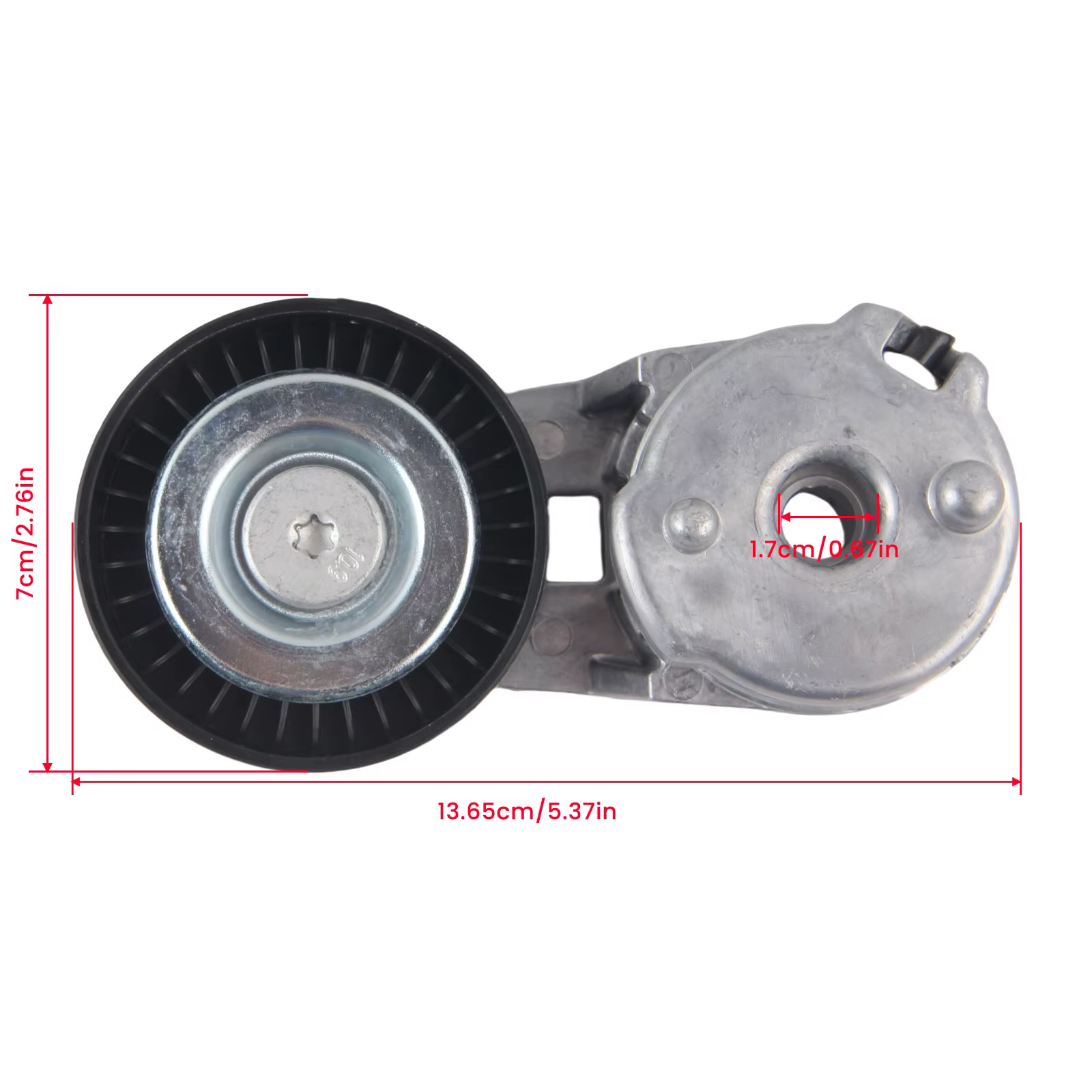 Kit de montaje alto de soporte de compresor LS R4 - vista frontal