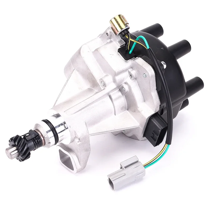 Vista del rotor y conexiones del distribuidor