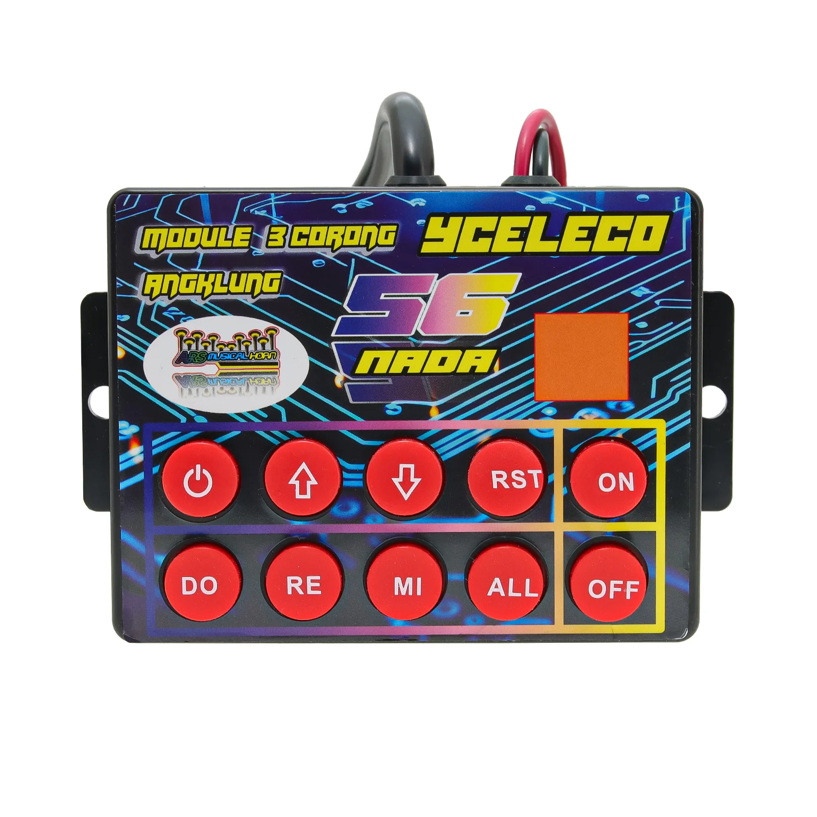 Panel de control con los 8 modos