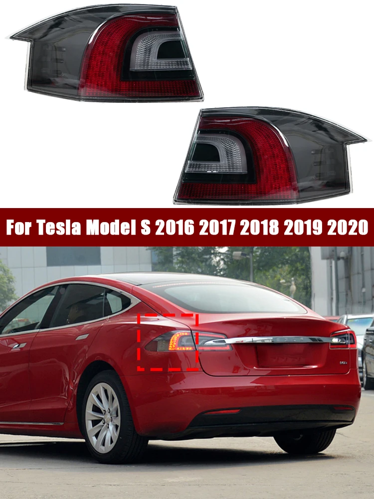 Luces LED traseras Tesla Model S instaladas