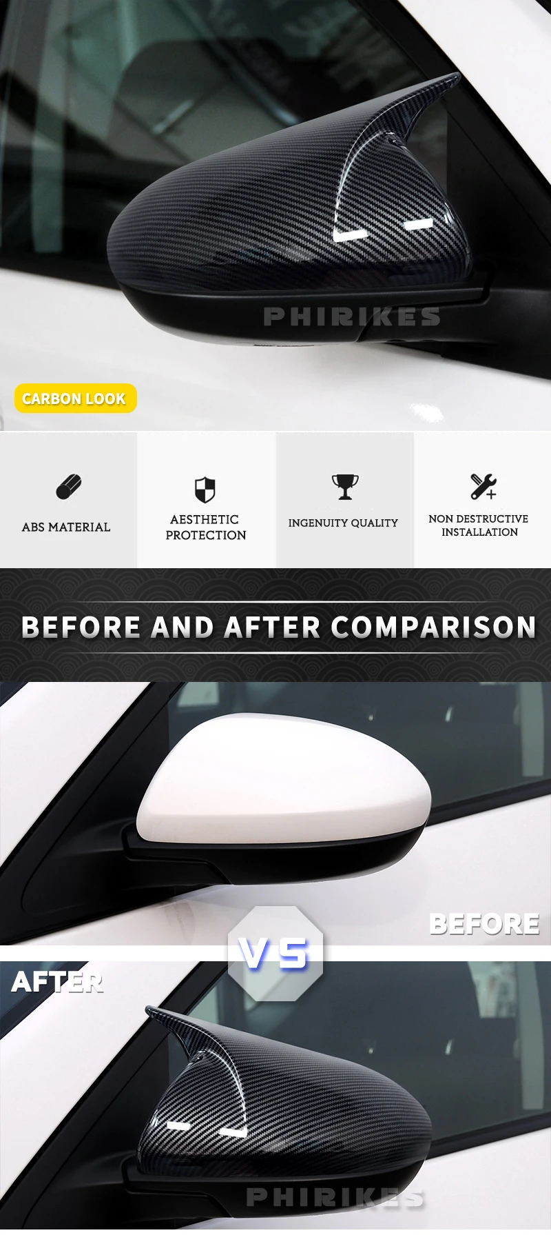 Carcasa tapa espejo Mazda