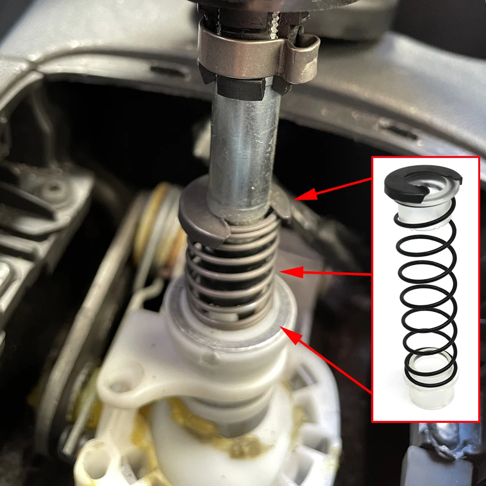 Detalle del kit de reparación del selector de marchas